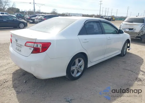 2012 Toyota Camry Se from USA, damaged, VIN 4T1BF1FK7CU572066